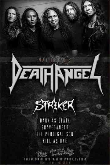 Death Angel Live at Whisky A Go Go Poster