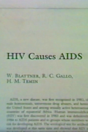 The Cause of AIDS Fact  Speculation Poster