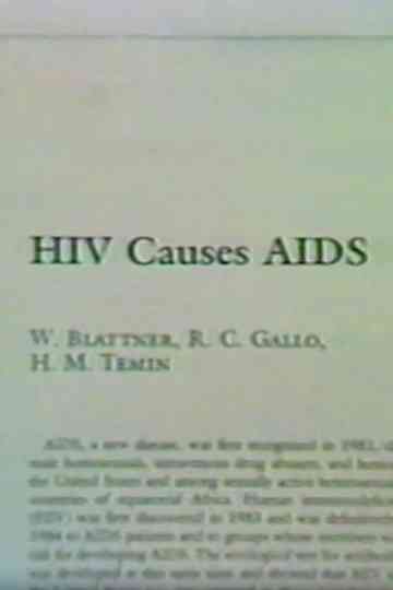 The Cause of AIDS Fact  Speculation Poster