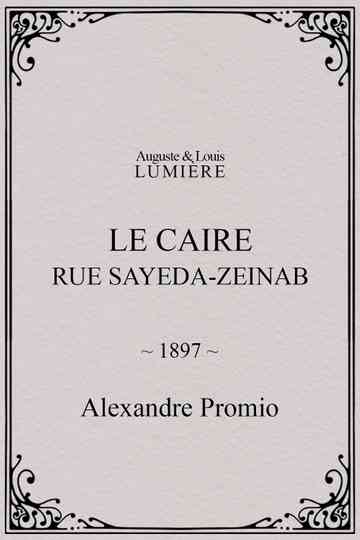 Le Caire rue SayedaZeinab Poster