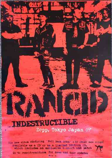 Rancid: Zepp Tokyo Japan Poster