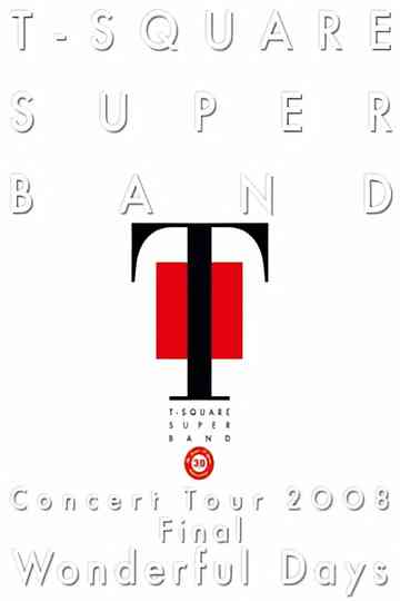 T-Square Super Band - Concert tour 2008 Final Wonderful Days Poster