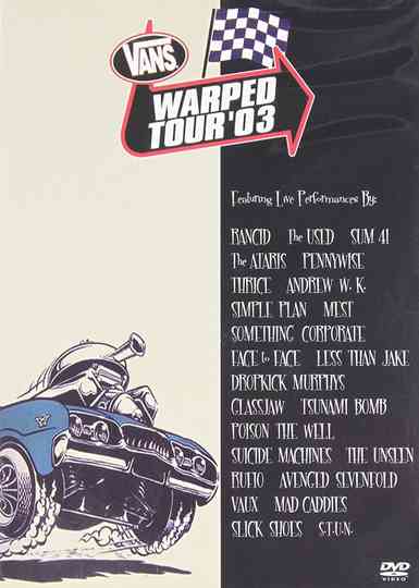 Vans Warped Tour 2003 Poster