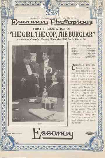 The Girl the Cop the Burglar Poster