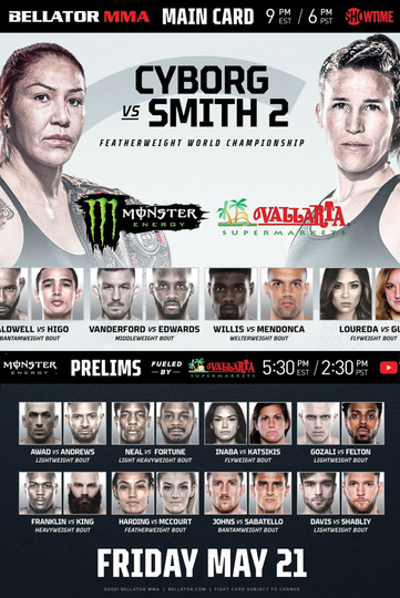 Bellator 259 Cyborg vs Smith 2 Poster