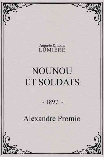 Nounou et soldats Poster