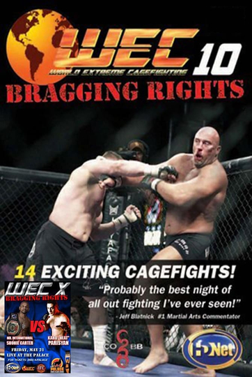 WEC 10 Bragging Rights Poster