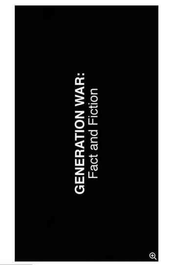 Generation War: Fact and Fiction Poster