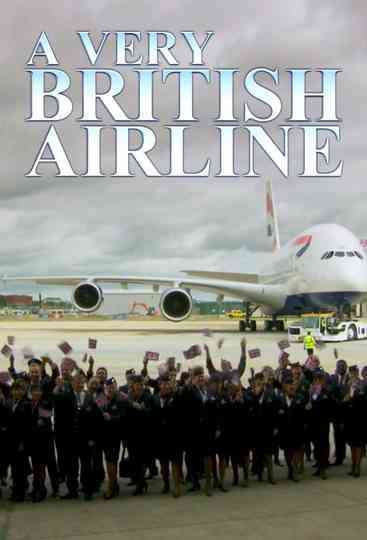 A Very British Airline Poster