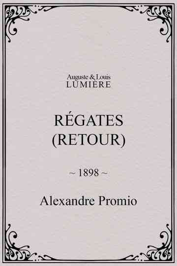 Régates (retour) poster