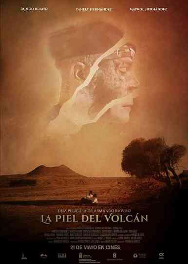 La piel del volcán Poster