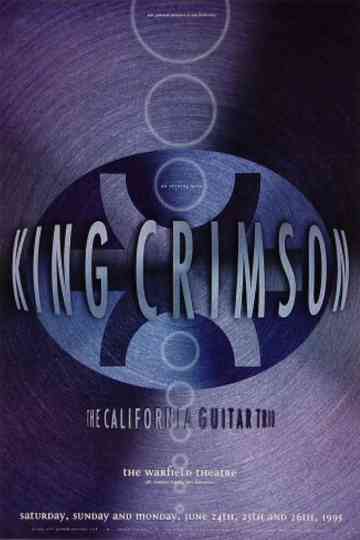 King Crimson - Live at the Warfield Theatre 1995 Poster