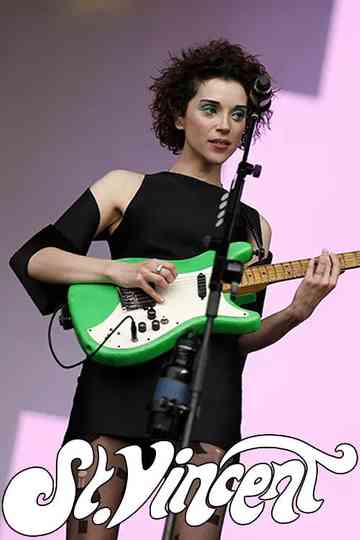 St Vincent Lollapalooza Brazil 2015 Poster