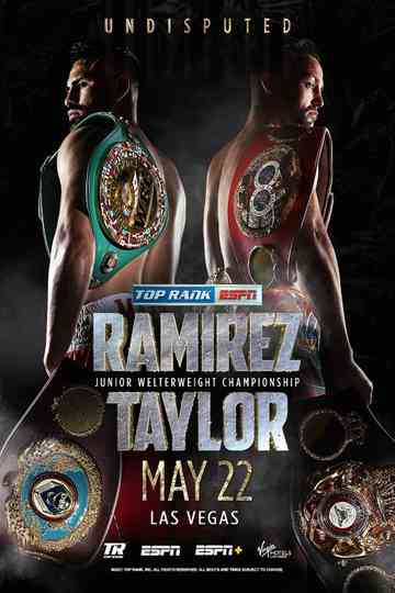 Jose Ramirez vs Josh Taylor Poster