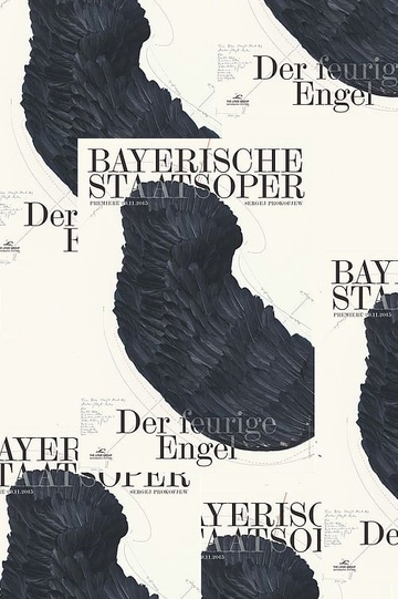 Der Feurige Engel  Bayerische Staatsoper Poster