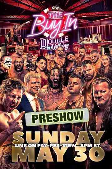 AEW Double or Nothing 2021: The Buy In Poster