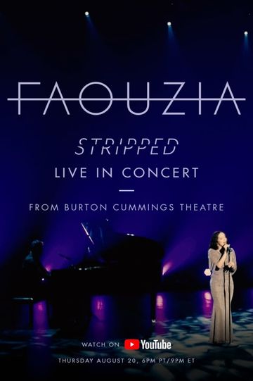 Faouzia Stripped Live In Concert from the Burton Cummings Theatre