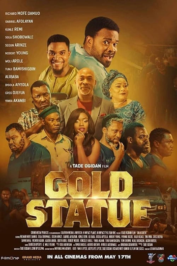 Gold Statue Poster