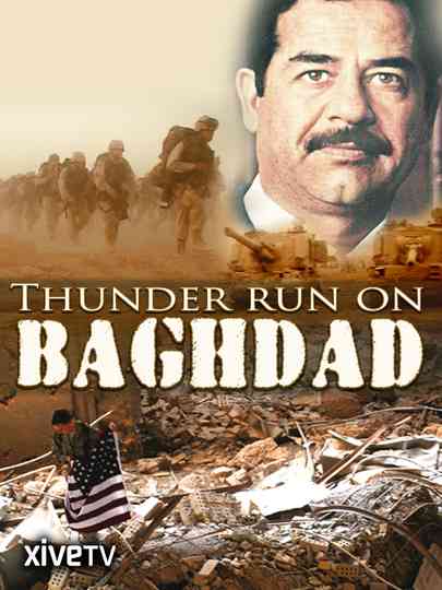 Thunder Run on Baghdad poster