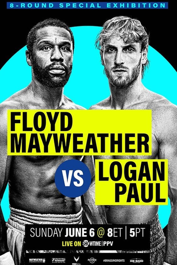 Floyd Mayweather Jr vs Logan Paul Poster