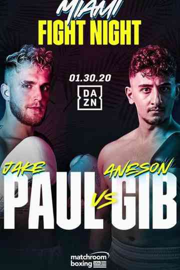 Jake Paul vs. AnEsonGib Poster