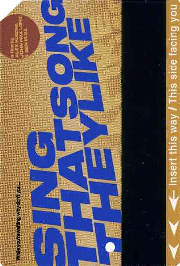 Sing That Song They Like Poster