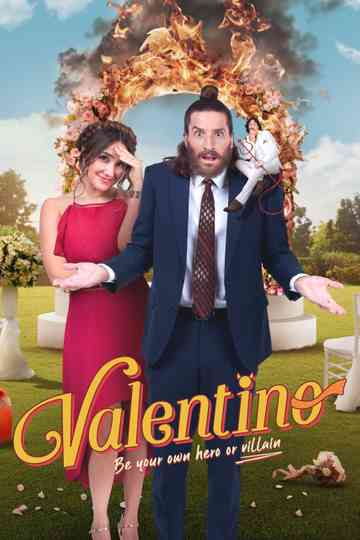 Valentino, be your own hero or villain Poster