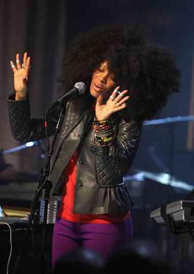 Erykah Badu Live at VH1 Soul Stage 2008 Poster