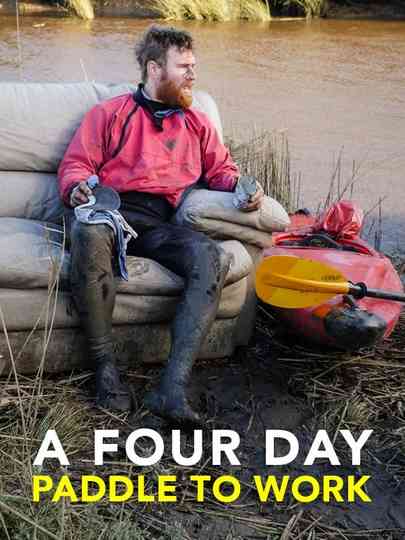 The Commute Paddling to Work Poster