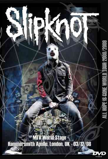 Slipknot MTV World Stage Poster