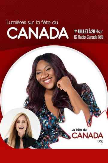 Lumières sur la fête du Canada Poster