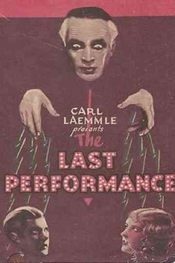 The Last Performance Poster