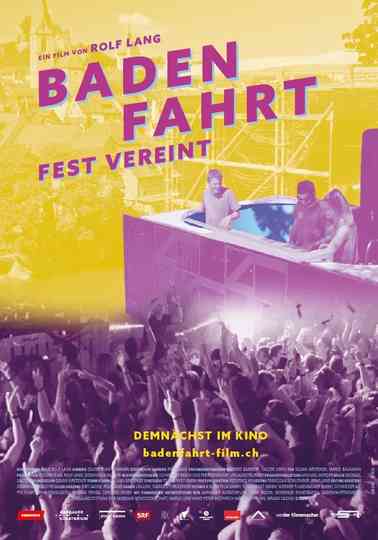 BADENFAHRT  FEST VEREINT Poster