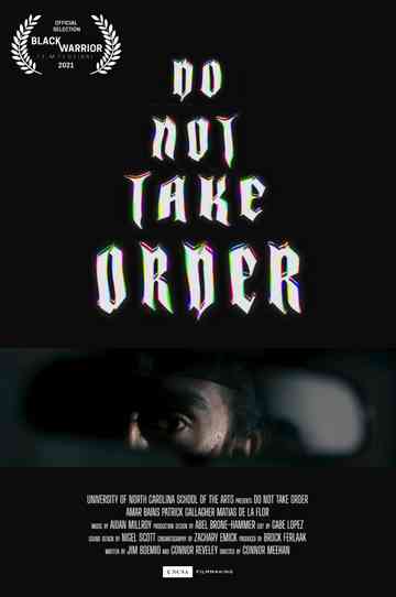 Do Not Take Order Poster