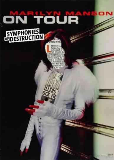 Marilyn Manson On Tour Symphonies of Destruction Poster