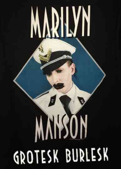 Marilyn Manson Grotesk Burlesk Poster