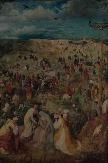 « Le Portement de croix » de Pieter Bruegel Poster