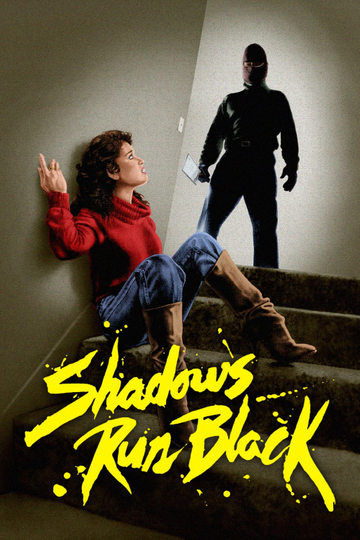 Shadows Run Black Poster