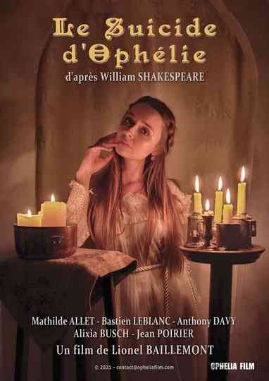 Le Suicide d'Ophélie Poster