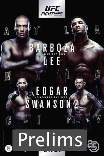 UFC Fight Night 128: Barboza vs. Lee - Prelims Poster