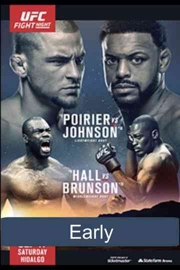 UFC Fight Night 94: Poirier vs. Johnson - Early Prelims Poster