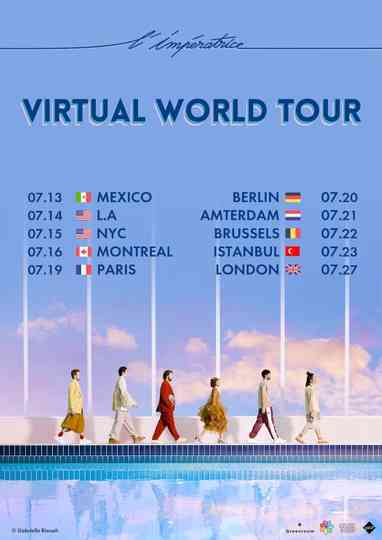 L'Impératrice live in Paris ♕ (Virtual World Tour 2020) Poster