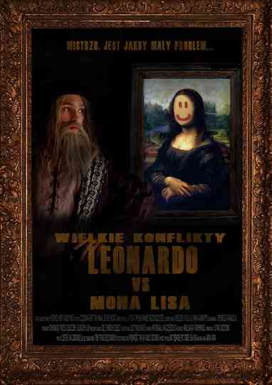 Da Vinci vs Mona Lisa Poster