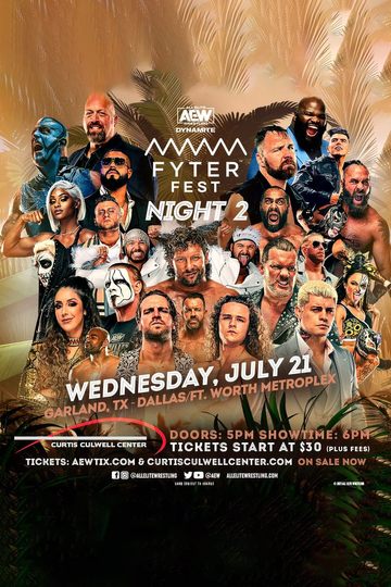 AEW Fyter Fest Poster