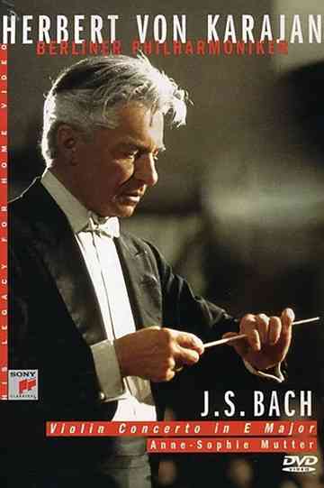 Karajan: Bach: Violin Concerto No. 2: New Year's Eve Concert 1984 Poster