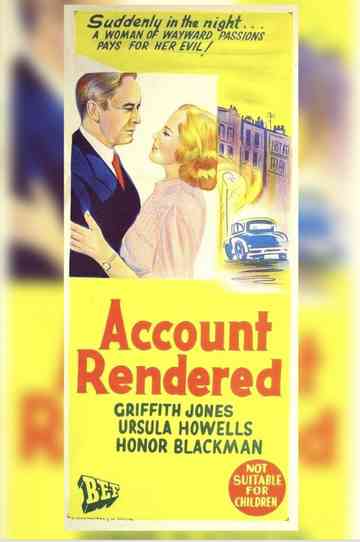 Account Rendered Poster