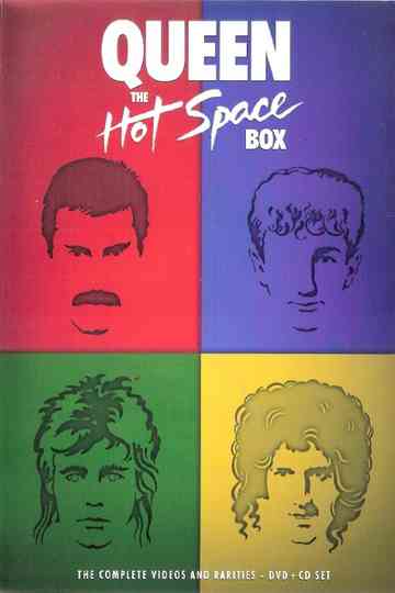 QUEEN  The Hot Space Box Poster