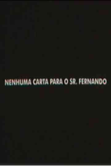 Mr. Fernando Has No Mail Poster