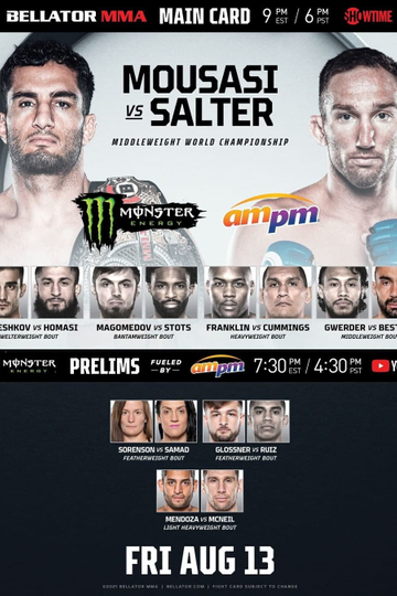 Bellator 264 Mousasi vs Salter