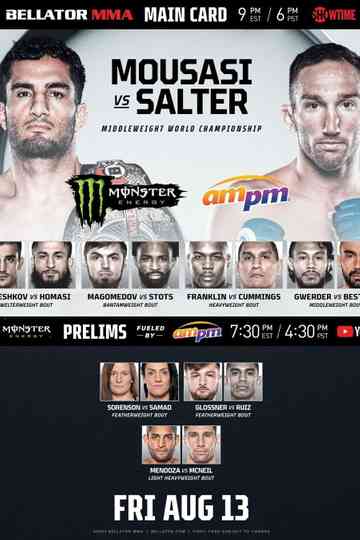 Bellator 264 Mousasi vs Salter Poster